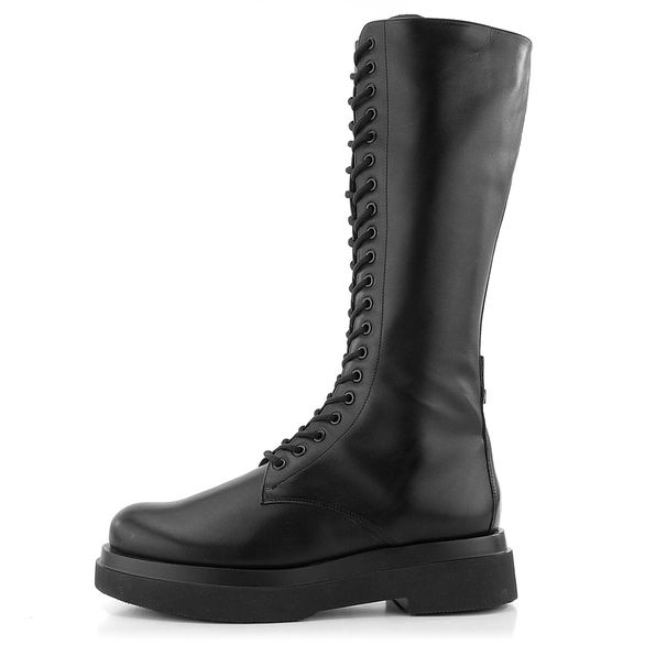 Högl luxusní šněrovací kozačky Schwarz 2-103253