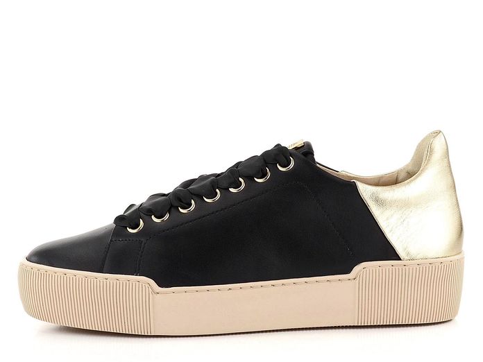 Högl sneakers polobotky Black/Platin 3-103601