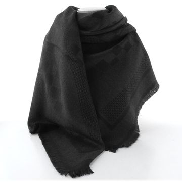 Högl vlněný šál schwarz 0-158210-0100