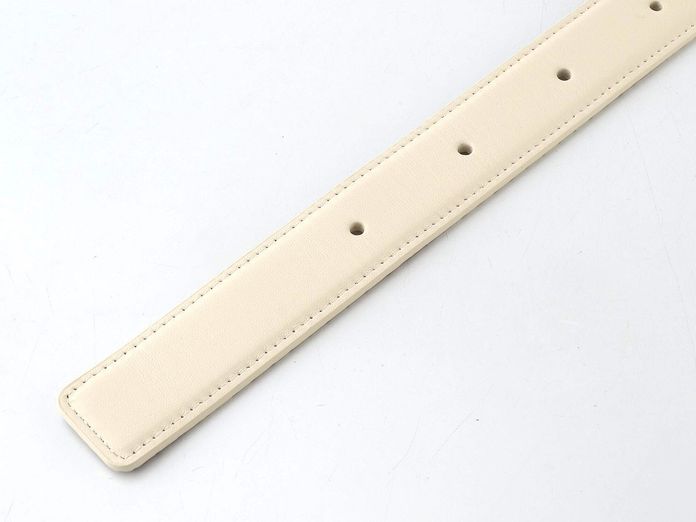 Högl dámský luxusní kožený opasek waxpaper/camel 1-156100