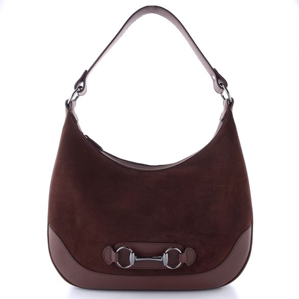 Högl luxusní kožená kabelka darkbrown 0-145110-8600