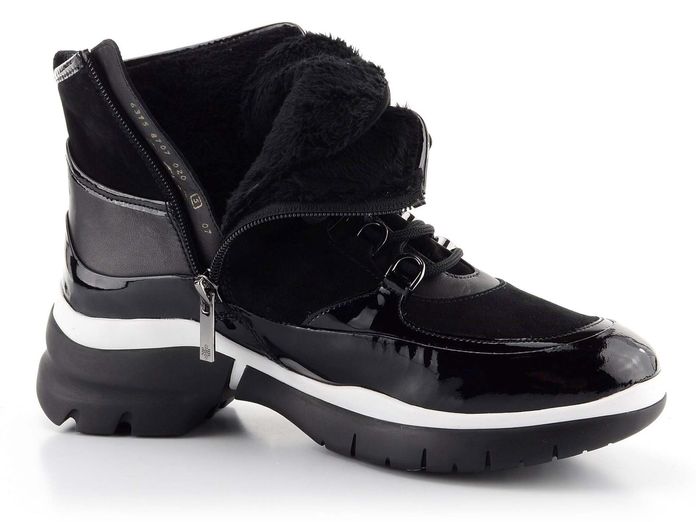 Högl černý luxusní sneakers kotník 0-106315