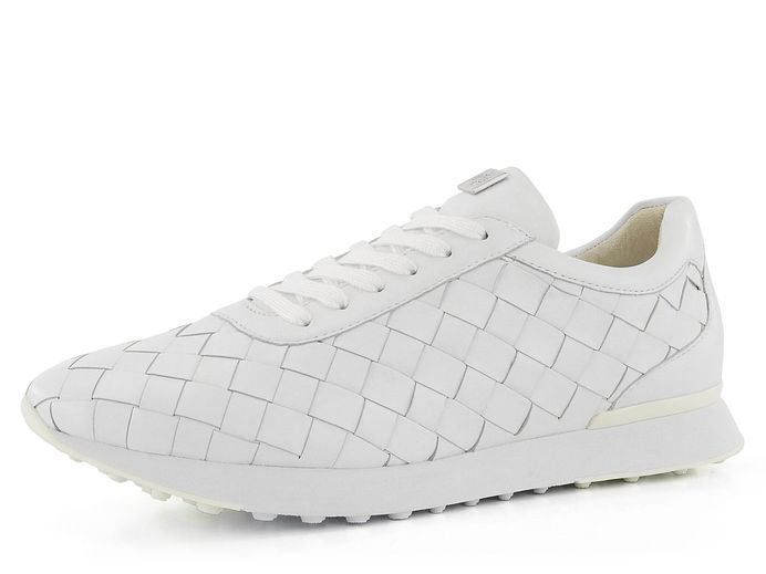 Högl luxusní proplétané polobotky White 3-102340