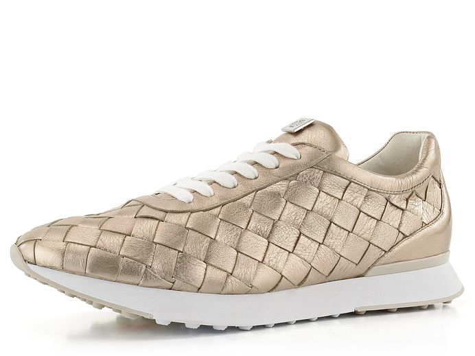 Högl luxusní proplétané polobotky Light Bronze 3-102341