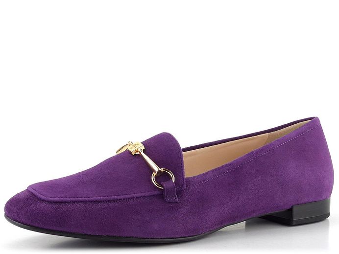 Högl semišové mokasíny s kováním Purple 6-131762