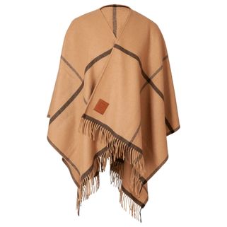 Högl luxusní vlněný pléd s kašmírem - pončo nut 0-196200-2400