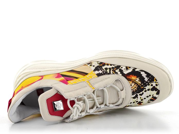 Högl barevné sneakers polobotky Pink multi 1-105338