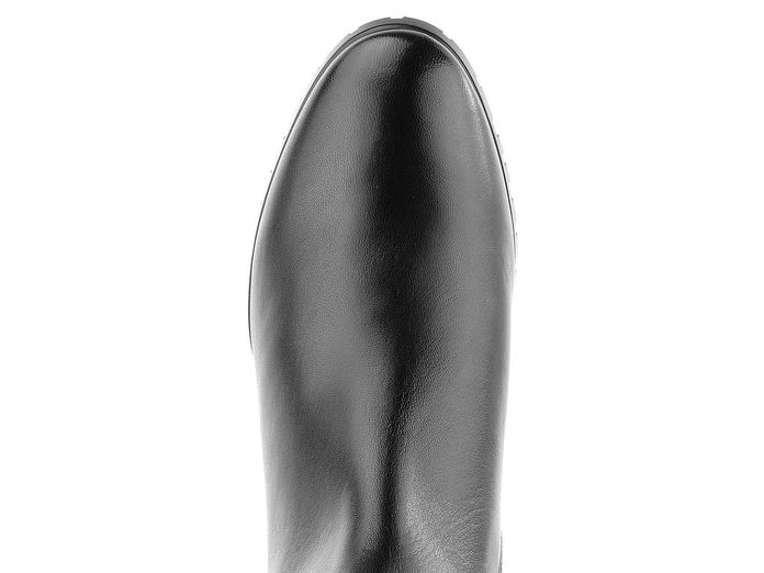Högl elegantní kotník na podpatku černý 0-103803
