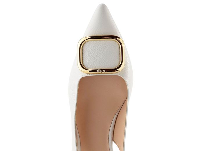 Högl lodičky s volnou patou creme 1-104623-1200