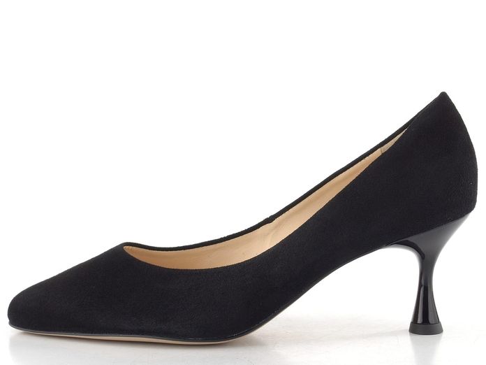 Högl semišové lodičky na štíhlém podpatku schwarz 1-106002-0100