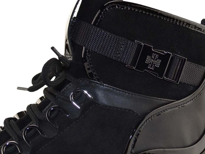 Högl černý luxusní sneakers kotník 0-106315