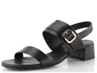 Högl luxusní sandály na podpatku schwarz 1-102610-0100