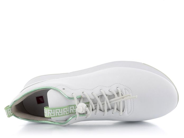 Högl luxusní kožené polobotky Weiss/Mint 1-102331