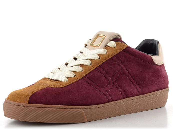 Högl sneakers polobotky cabernet/camel 0-100332-4411
