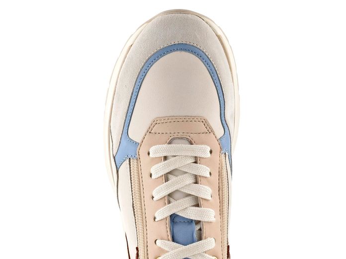 Högl kombinované sneakers polobotky Natur/Light jeans 3-101310