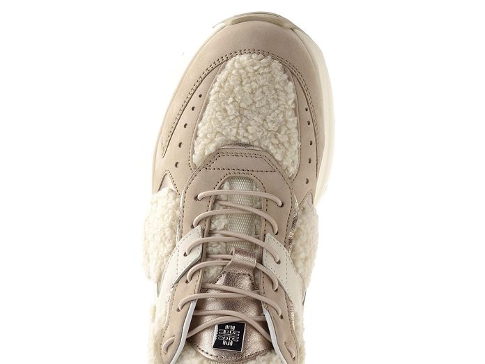 Högl dámské tenisky s beránkem cashmere/creme 0-105348-1412