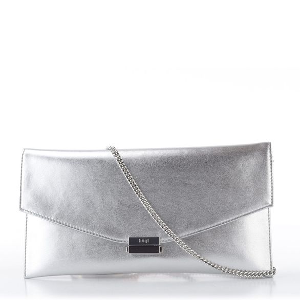 Högl metalické psaníčko silver 1-141011-7600