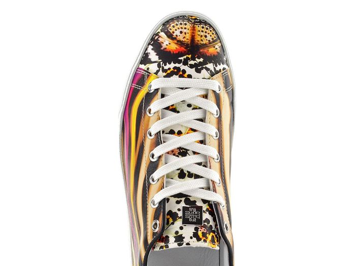 Högl pestrobarevné sneakers polobotky Pink multi 1-100340