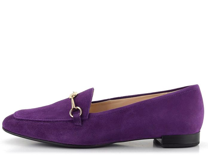 Högl semišové mokasíny s kováním Purple 6-131762