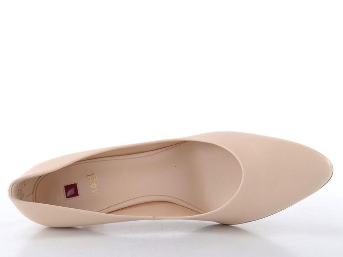 Högl hladké lodičky na štíhlém podpatku sand 0-106000-1300