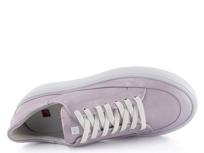 Högl metalické tenisky na vysoké platformě Lavender 5-100201