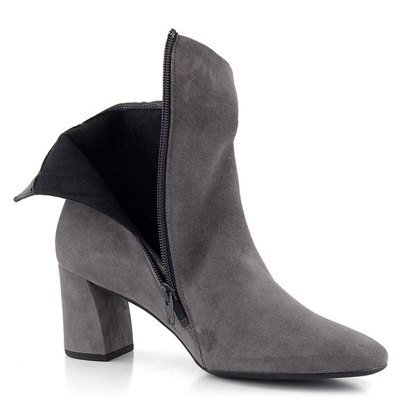 Högl elegantní velurový kotník Asphalt 4-135102