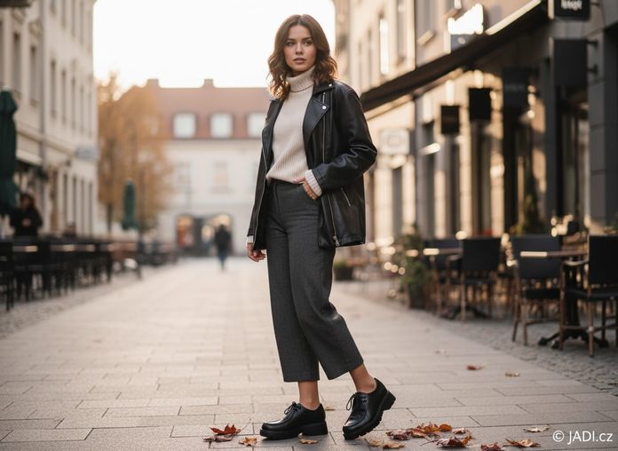 Högl černé polobotky 0-102413-0100