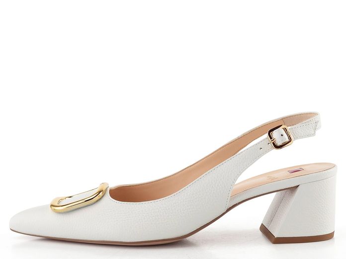 Högl lodičky s volnou patou creme 1-104623-1200