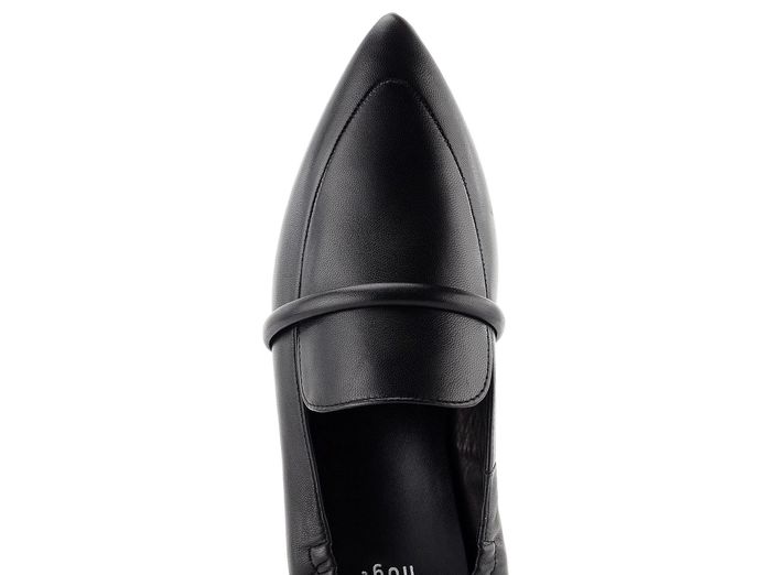 Högl elegantní mokasíny Schwarz 1-100020