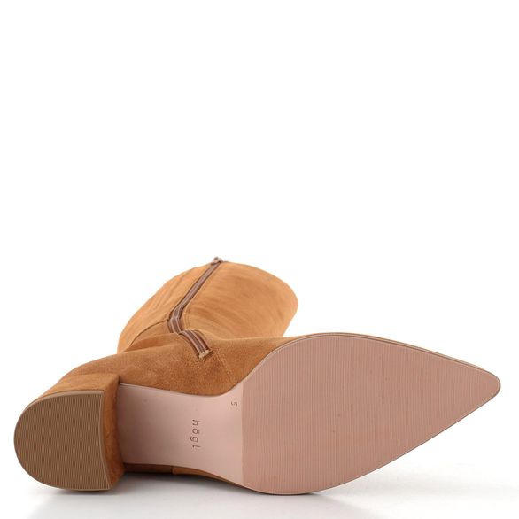 Högl semišové kozačky camel 0-104722-1100