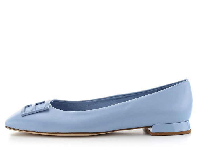 Högl baleríny se sponou Jeans 1-101020