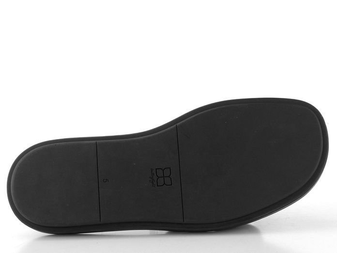 Högl kožené pantofle schwarz 1-100243-0100