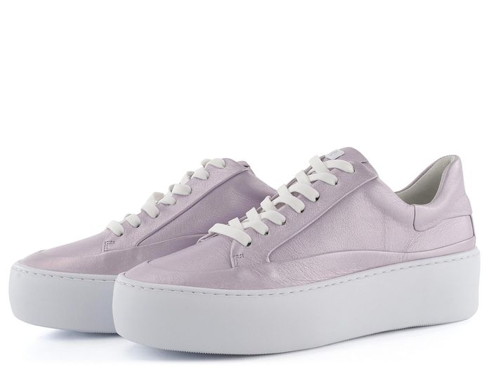 Högl metalické tenisky na vysoké platformě Lavender 5-100201