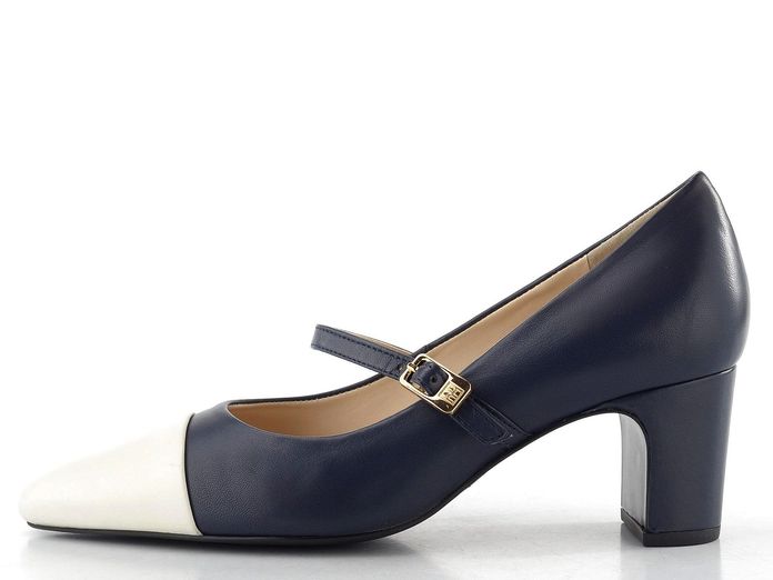 Högl lodičky s nártovým páskem darkblue/waxpaper 1-105620-3508