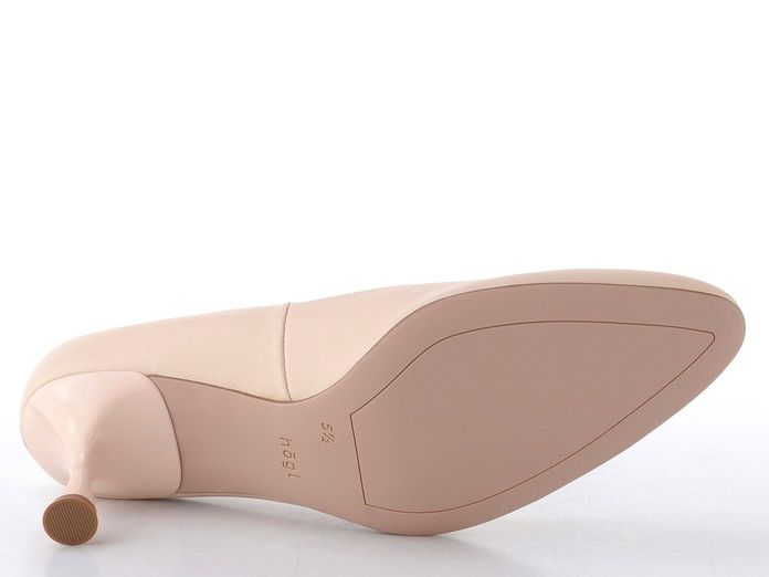 Högl hladké lodičky na štíhlém podpatku sand 0-106000-1300