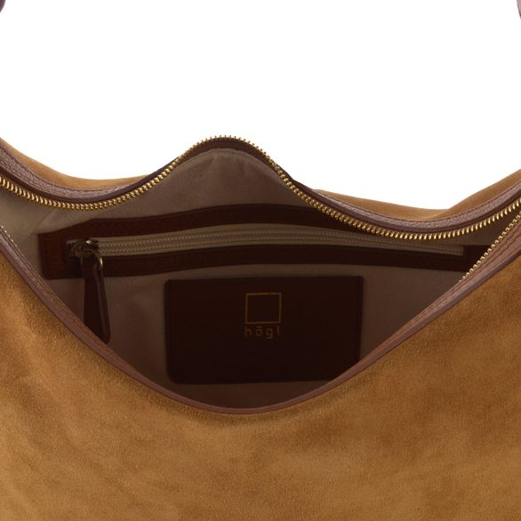Högl luxusní kožená kabelka camel 0-145110-1100