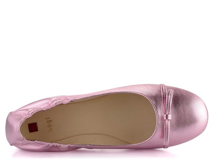 Högl metalické baleríny Rose 7-100517
