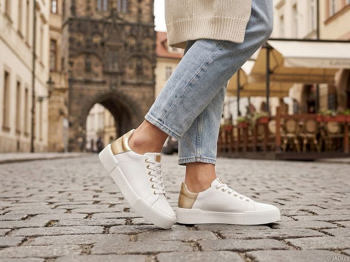 Högl sneakers polobotky Weiss/Platin 8-103601