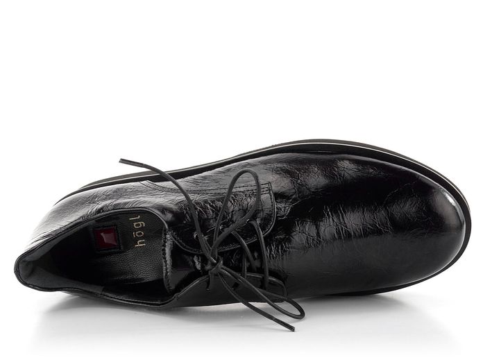Högl luxusní šněrovací polobotky Schwarz 2-101630