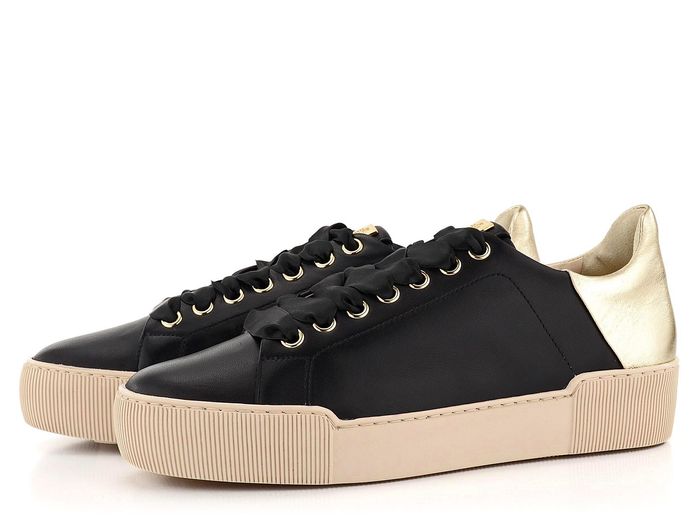 Högl sneakers polobotky Black/Platin 3-103601
