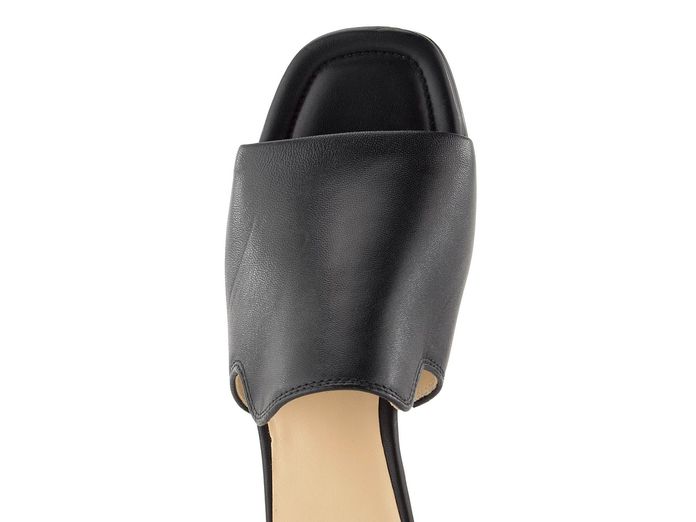 Högl elegantní vykrojené pantofle Black 3-101500