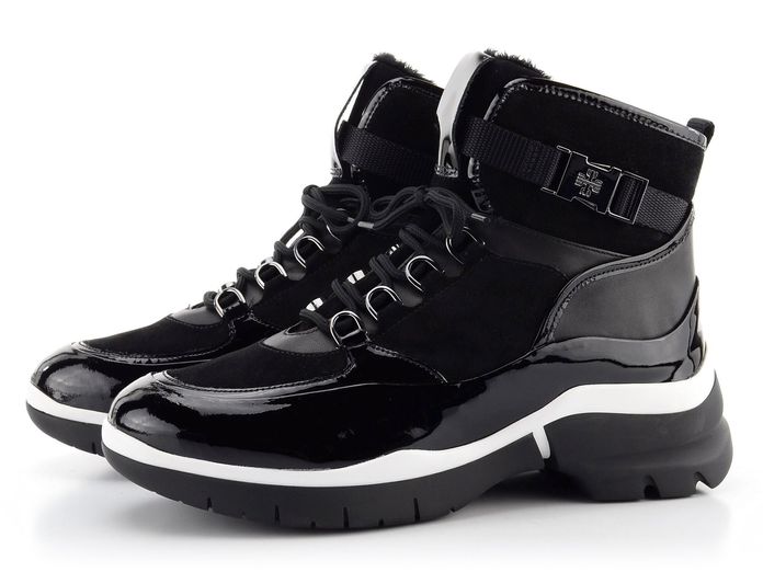 Högl černý luxusní sneakers kotník 0-106315