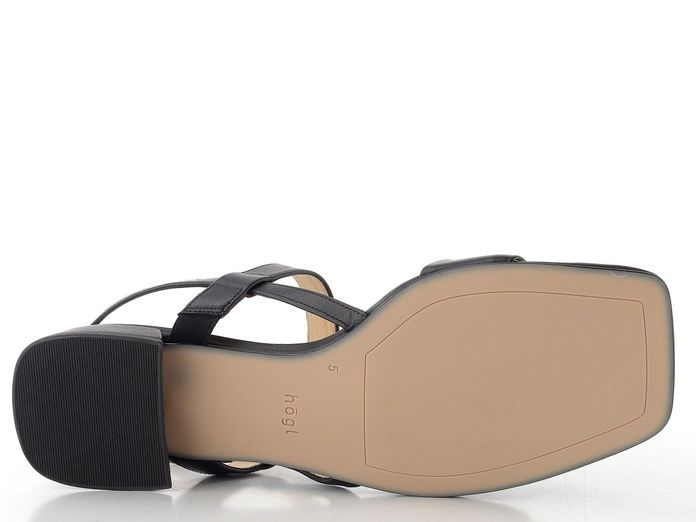 Högl luxusní páskové sandály Black 7-101540-0100