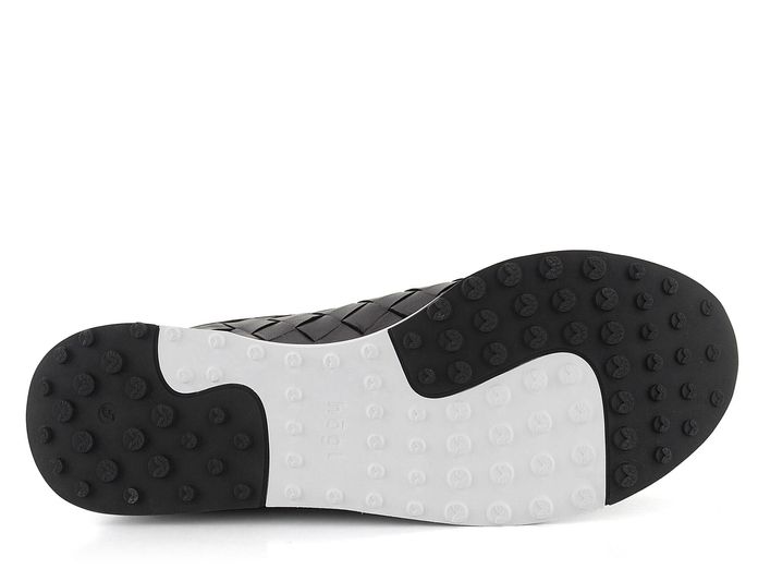Högl luxusní proplétané polobotky Black 3-102340