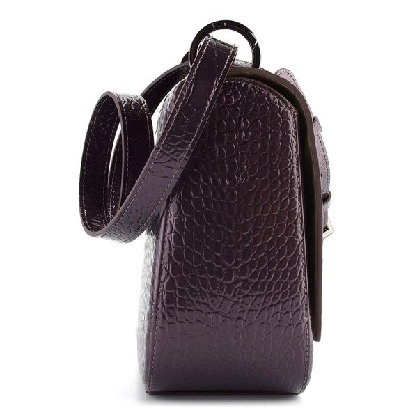 Högl luxusní kabelka kroko lak gun 6-142816-7300