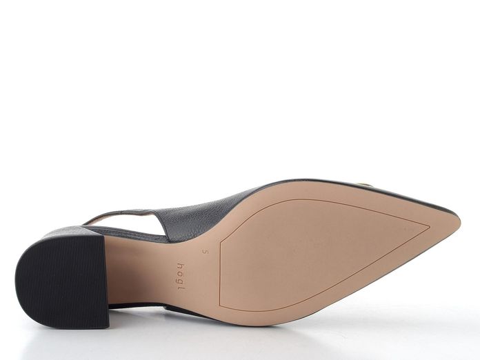 Högl lodičky s volnou patou schwarz 1-104623-0100