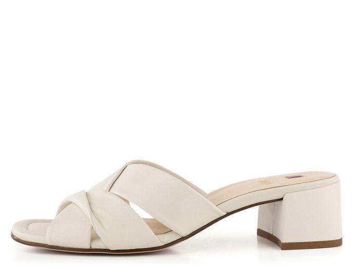Högl pantofle na podpatku Creme 5-103530