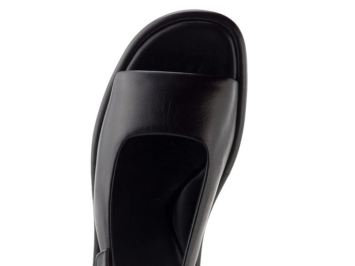 Högl kožené sandály schwarz 1-100200-0100