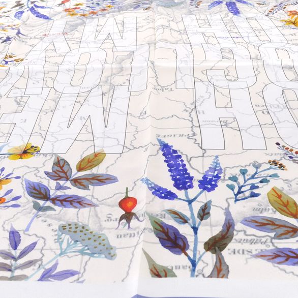 Högl hedvábný šátek multi 1-152070-9900