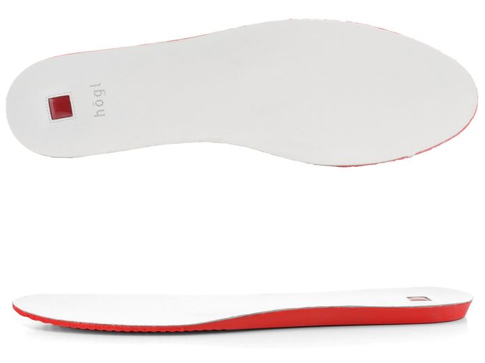 Högl luxusní proplétané polobotky White 3-102340